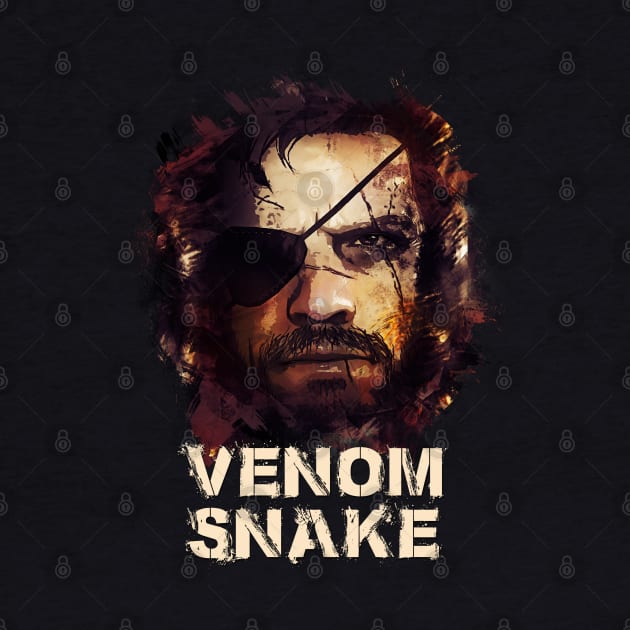 Venom Snake - Big Boss [METAL GEAR SOLID] by Naumovski